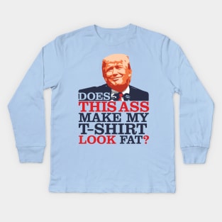 Funny Anti Trump Kids Long Sleeve T-Shirt